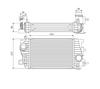 INTERCOOLER OPEL VAUXHAL MERIVA B