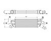 INTERCOOLER C CROSSER 2.2 Hdi 4007 2.2 Hdi Outlander 2.2DI D 07