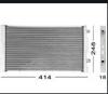 CONDENSATORE VOLVO V40(525, 526) D2 - FORD - LAND ROVER